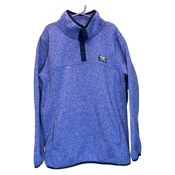 LLBean Fleece Pullover L14-16 - Picture 2 of 6